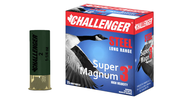 Munitions Challenger Super Magnum Acier Calibre .12 3" 1450 fps