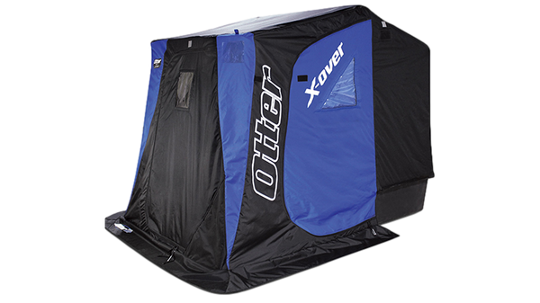 Ensemble Abris de pêche blanche sur traîneau XT X-Over Cabin de Otter