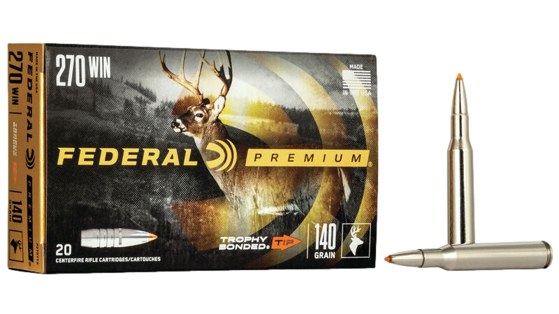 Munitions Federal Premium Trophy Bonded Tips 270 Win 140 gr.