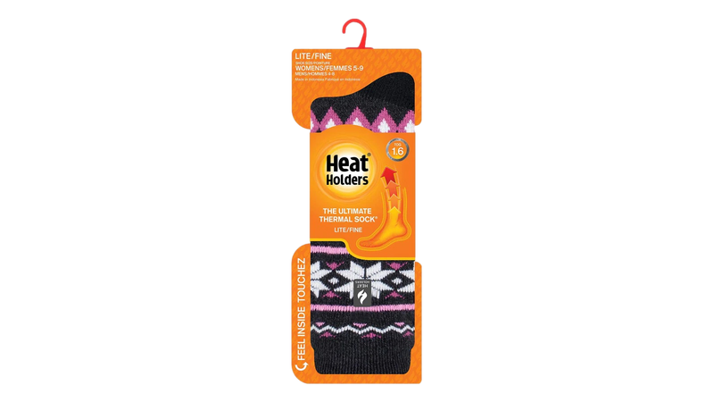 Chaussettes pour femmes Fairisle Lite de Heat Holders