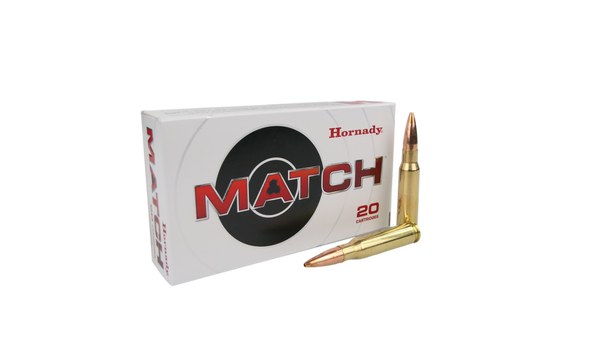 Munitions Hornady Match 308 WIN 168 gr.