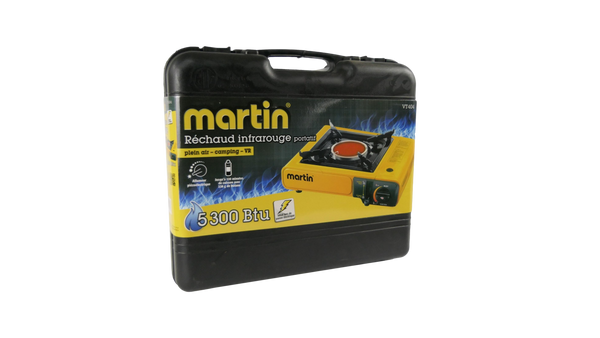 Réchaud infrarouge portatif Martin 5300 Btu