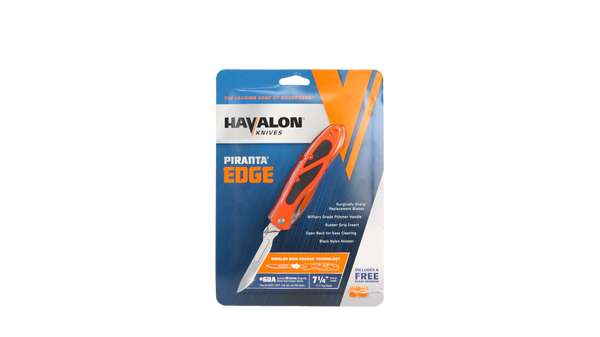 Havalon Piranta with 13 quick change blade knife