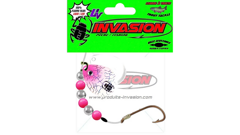 Invasion trout harness with hook #4 / Colorado #3
