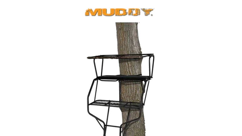 Mirador double avec échelle Crossfire XLT de Muddy