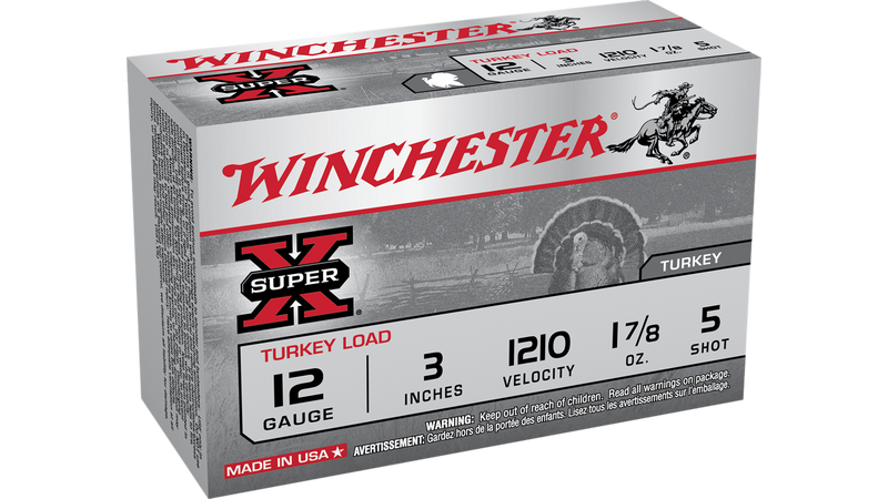 Munitions Winchester Super-X Turkey Load cal. 12 3"